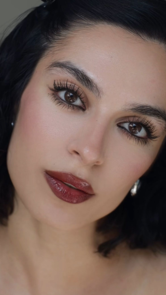 soft goth makeup