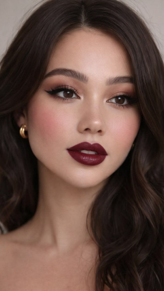 soft goth makeup