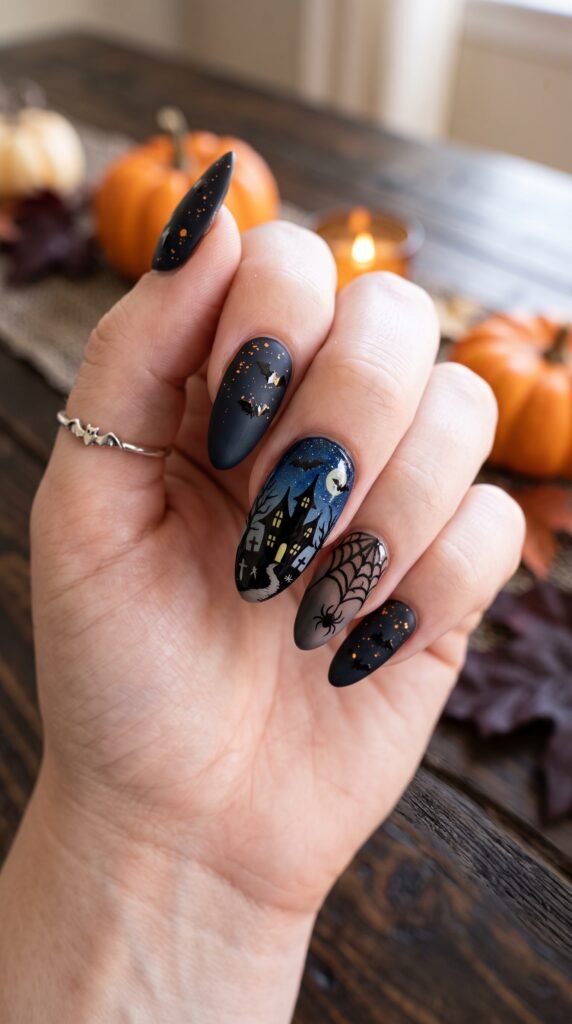 spooky Halloween nail ideas