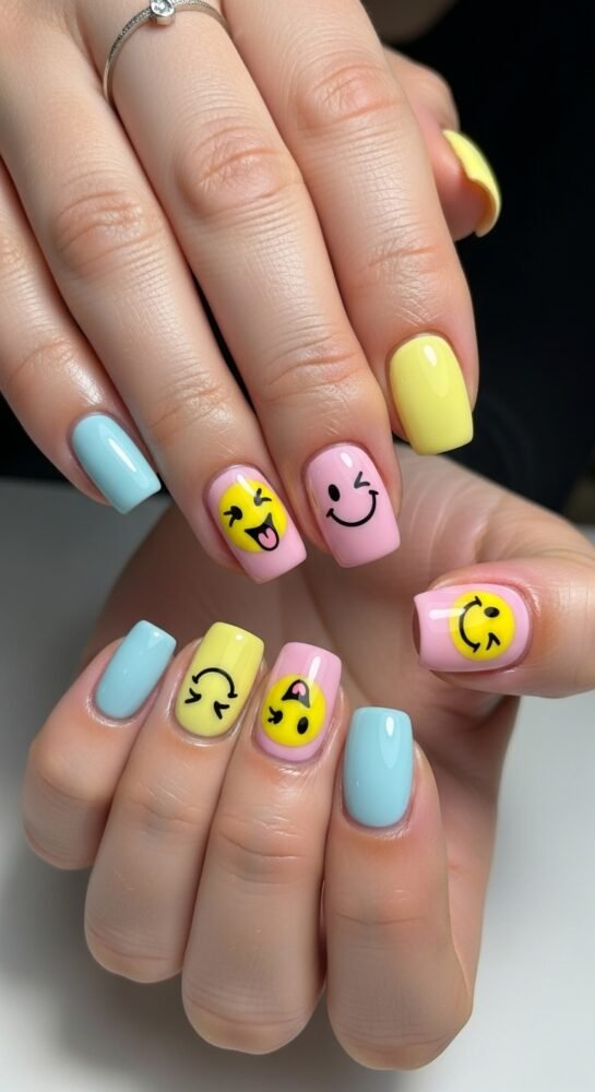 cute nail ideas for short nails