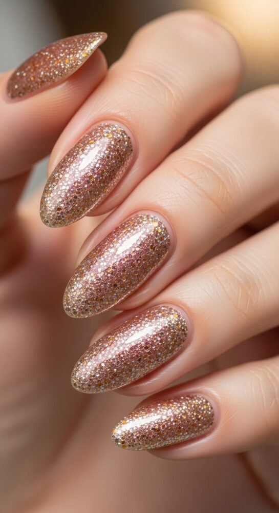 short nail classy spring nail idea