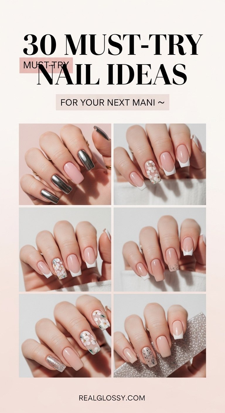 30 Must-Try Nail Ideas for Your Next Mani