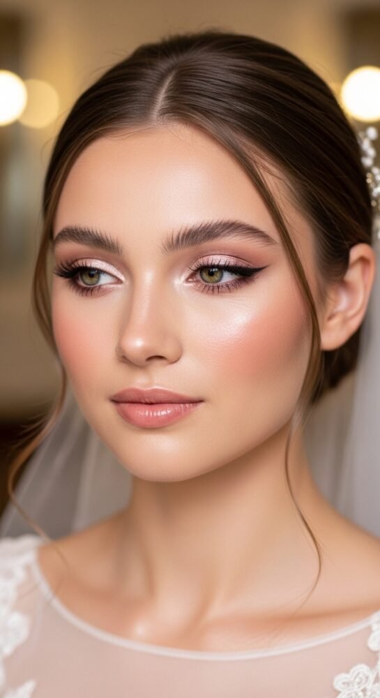 minimal makeup look for beginners