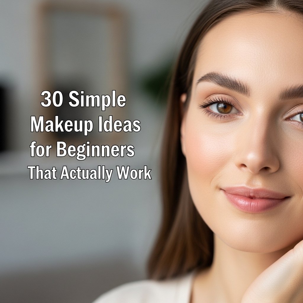 30 Simple Makeup Ideas for Beginners That Actually Work