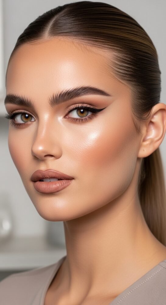 best minimal makeup look