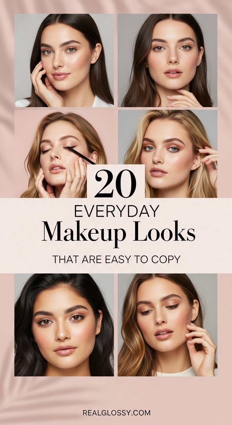everyday makeup look