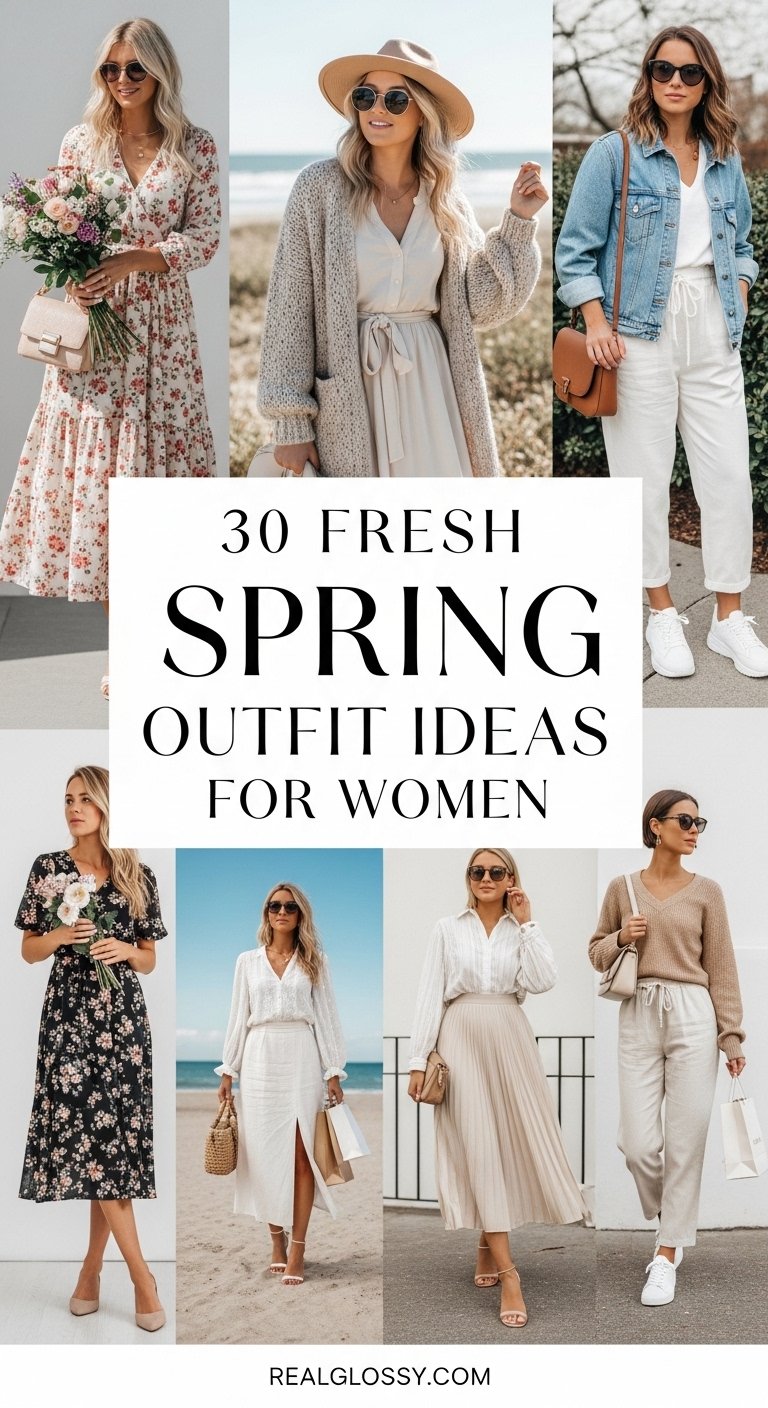 30 Fresh Spring Outfit Ideas for Women