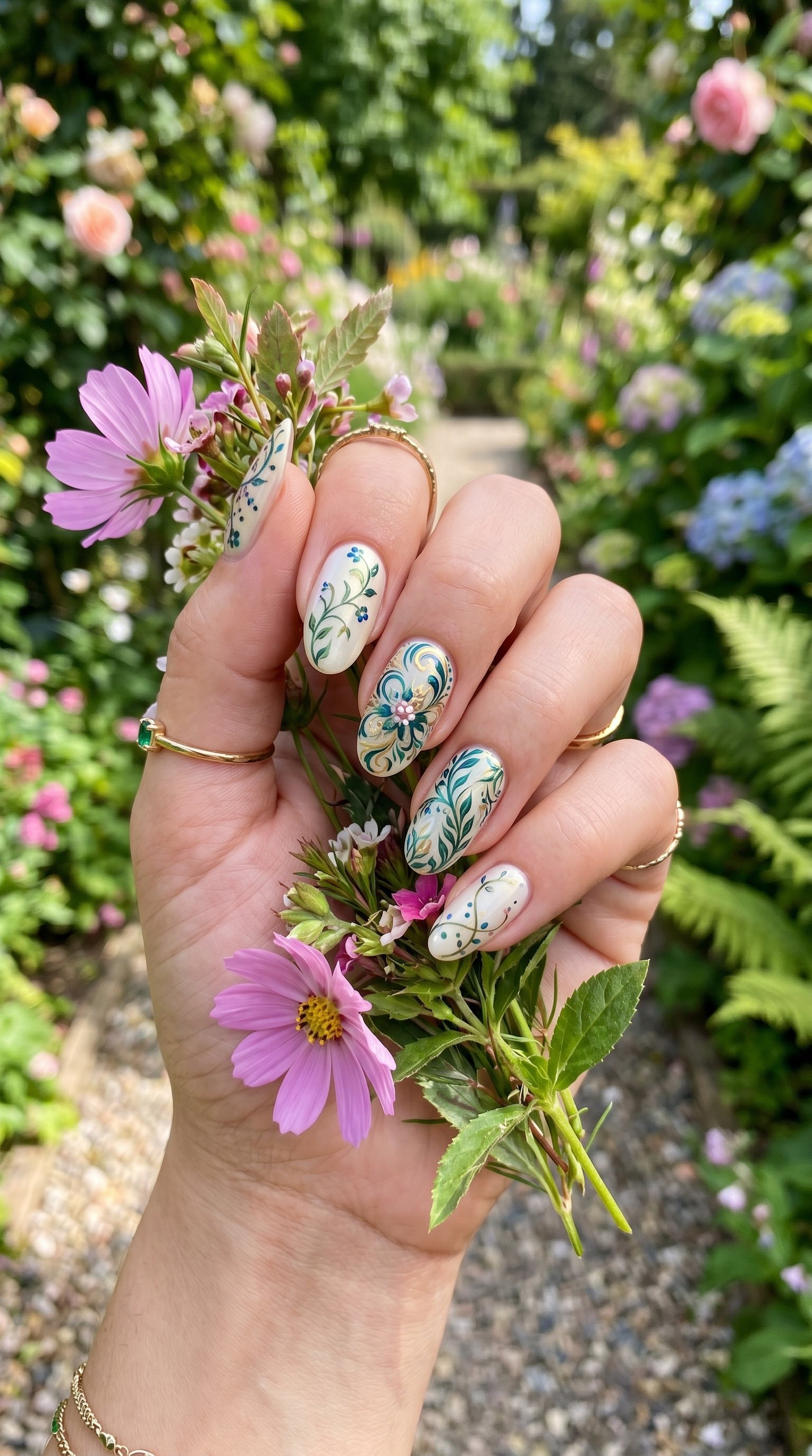 tropical nail designs