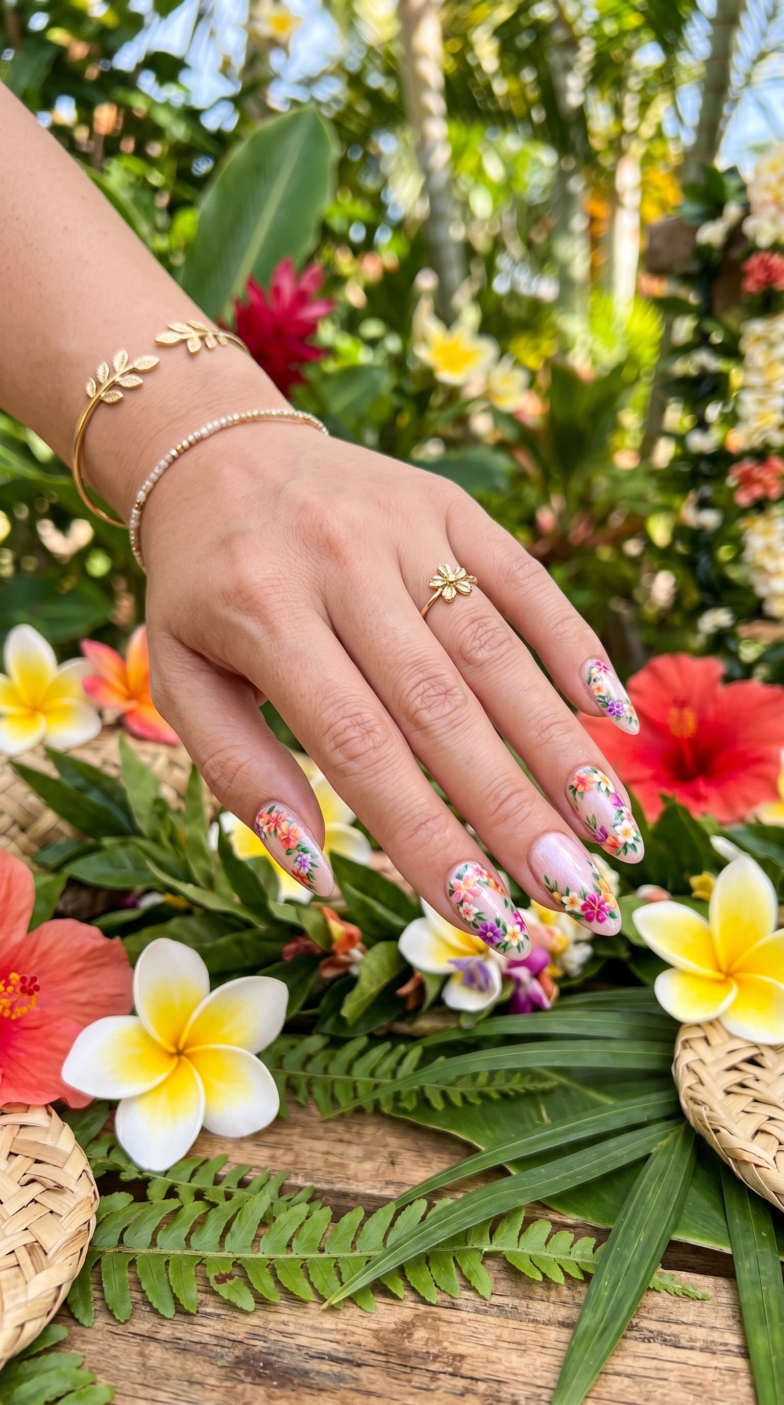 tropical nail designs