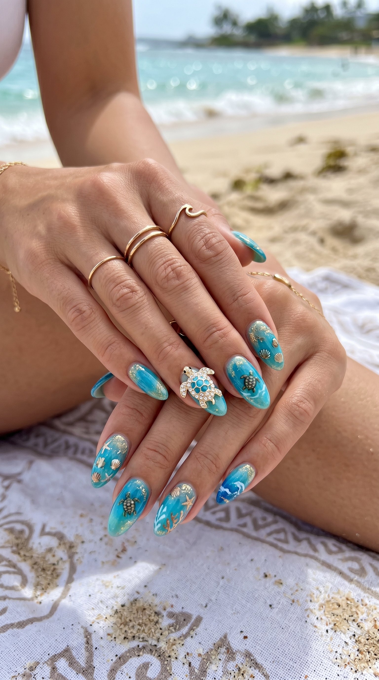 tropical nail designs