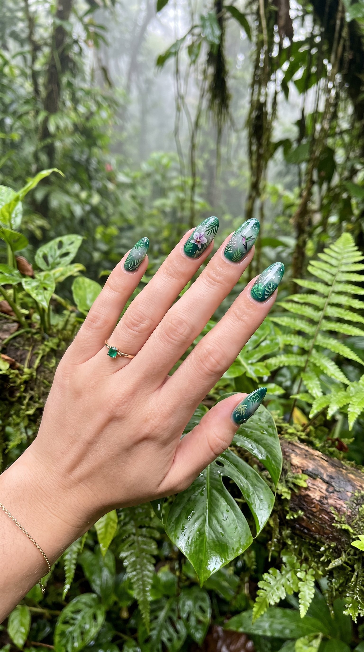 tropical nail designs